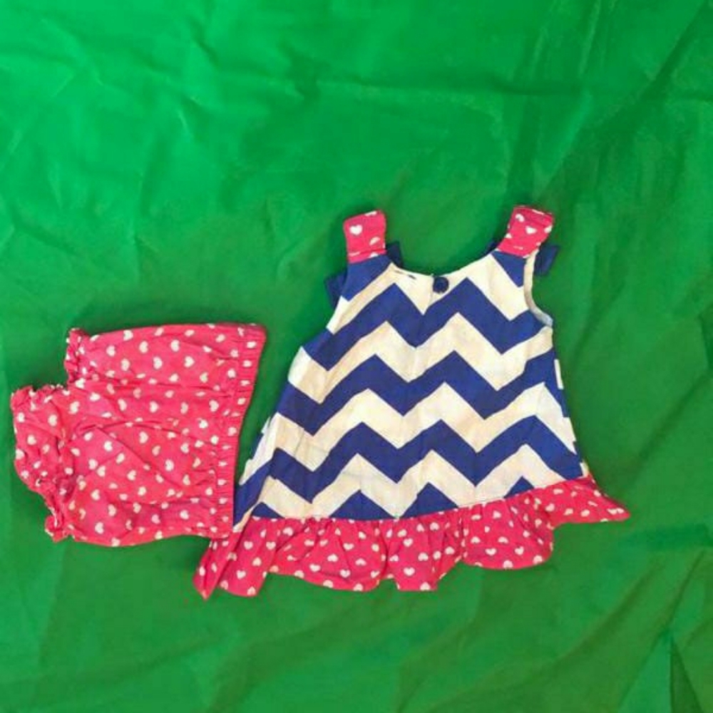 Kids Summer Dress with bottom